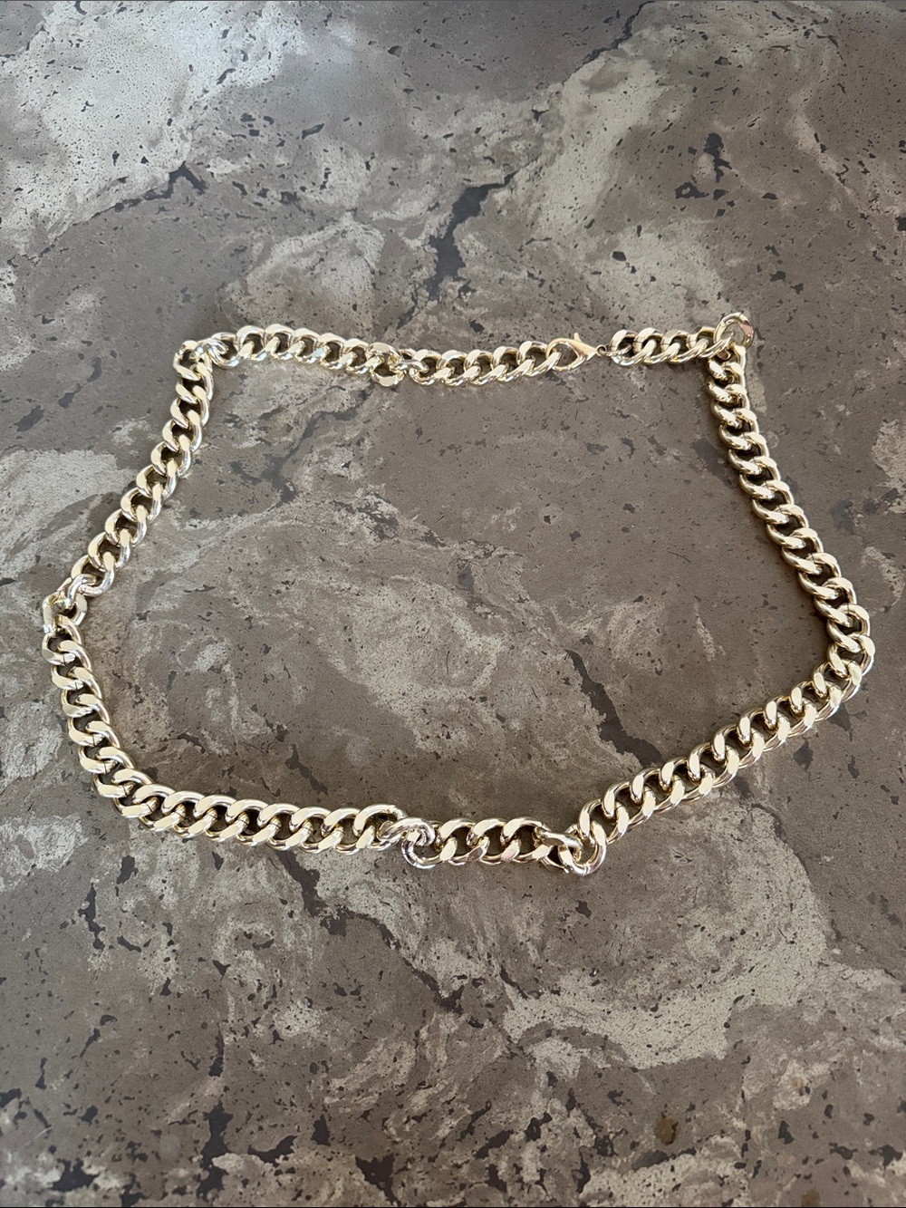 Gold Chain Link Waist Belt - Women Accessories